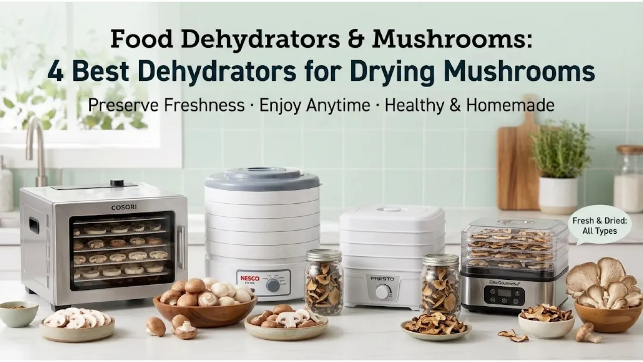 Food Dehydrtors Mushrooms