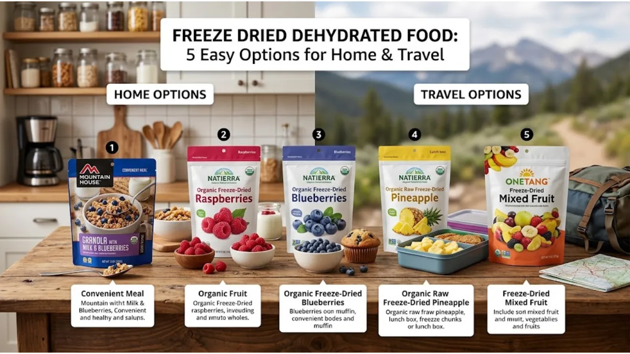 Freeze Dried Dehydrated