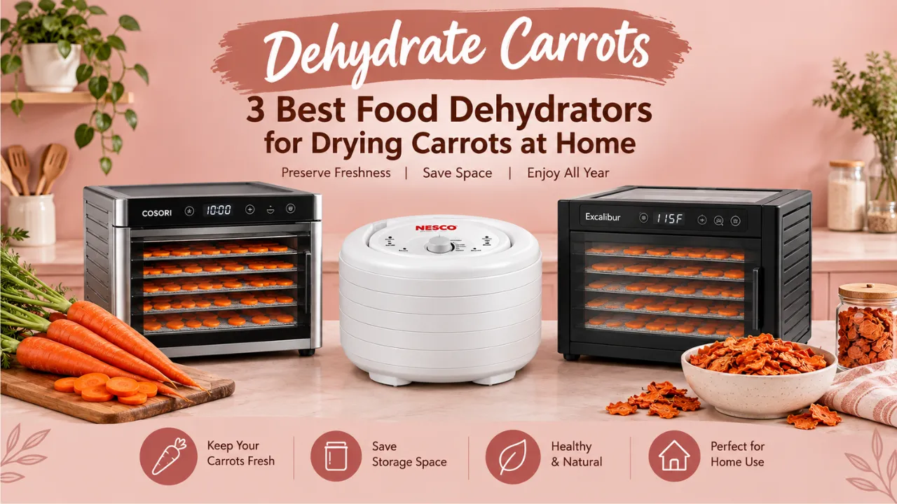 Dehydrate Carrots